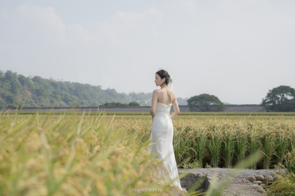 稻田日系風魚尾婚紗